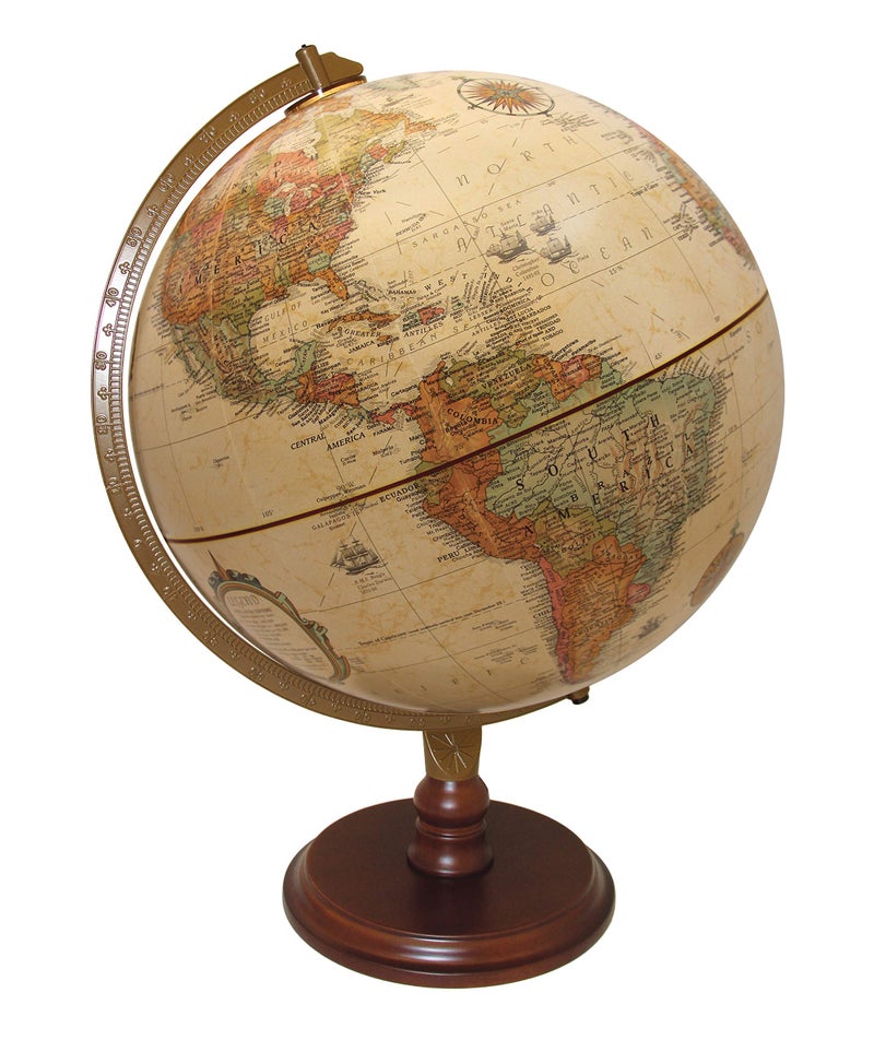 Replogle Lenox 1230cm diameter Antique Style Desktop Globe Classic World Globe with uptodate Cartography Made in USA - Image 2
