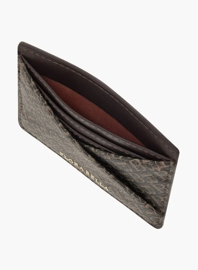 فلورا بيلا من شو إكسبرس Womens Monogram Print Cardholder