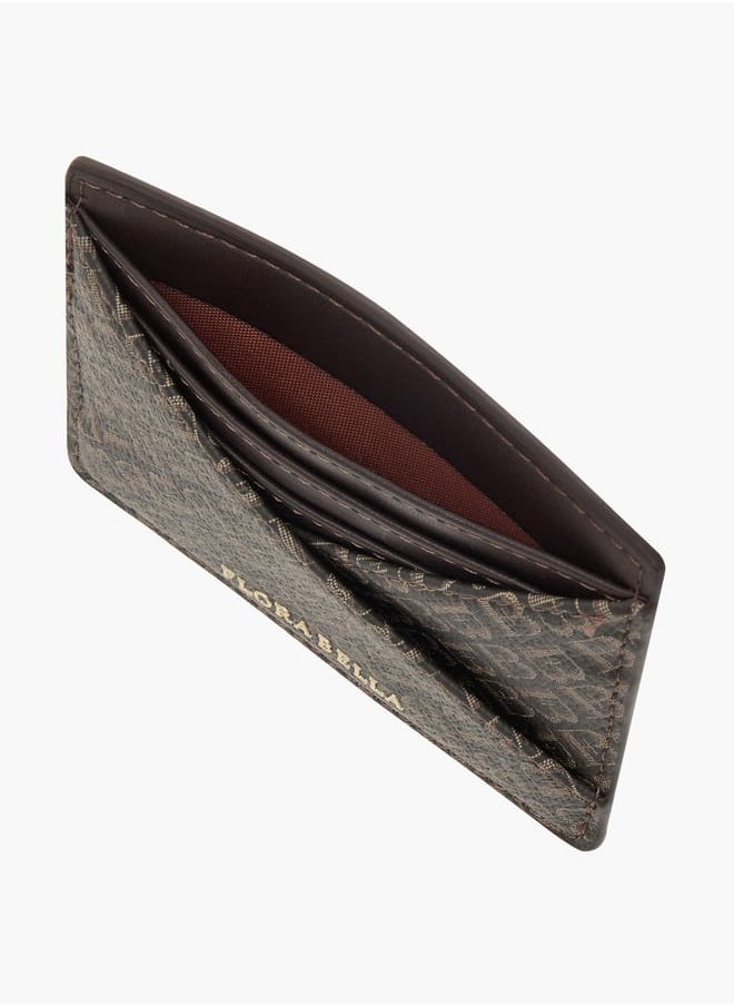 Flora Bella By Shoexpress Womens Monogram Print Cardholder  - Image 4