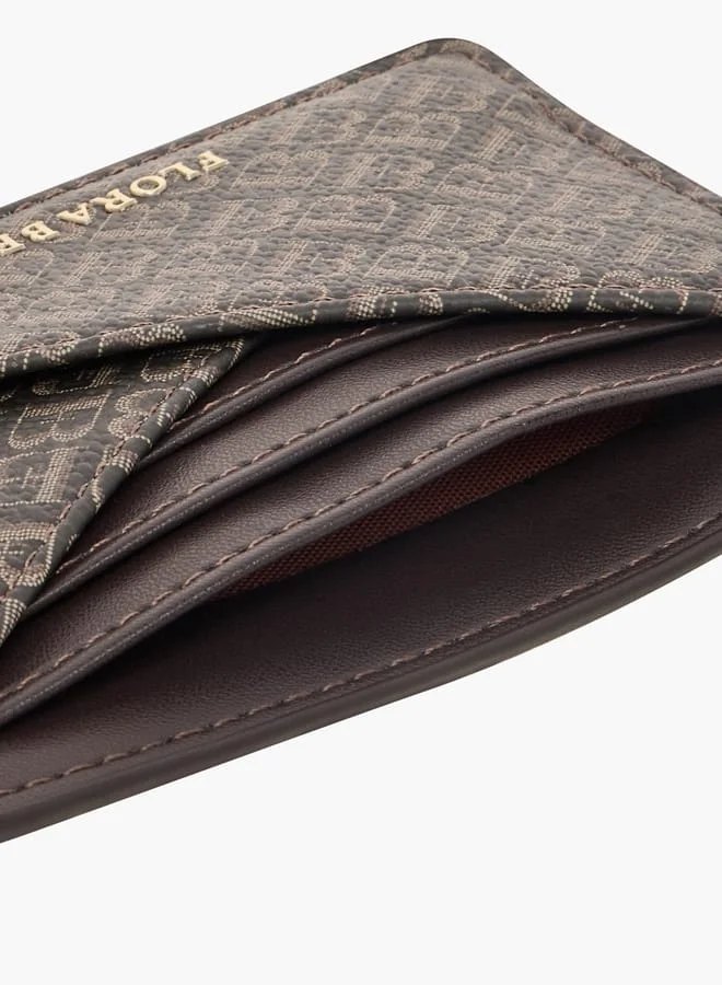 فلورا بيلا من شو إكسبرس Womens Monogram Print Cardholder