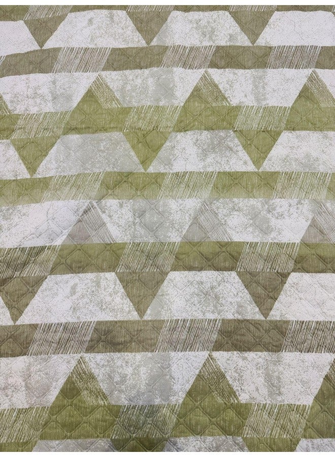 Subtlespreads Premium Cotton Feel Quilted Bedcover for Double Bed King Size with 2 Quilted Pillow Covers - Decorative Bed Cover/Bedspread Bedsheet, (Colored Hearts) - Image 3