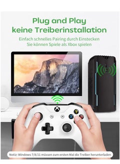 KASTWAVE X box Controller Bluetooth Adapter, Wireless Adapter Compatible with X box One, Elite Series, X box One X, X box One S Controller, X box Controller Wireless Adapter for Windows 11, 10, 8, 8.1  - Image 5