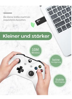KASTWAVE X box Controller Bluetooth Adapter, Wireless Adapter Compatible with X box One, Elite Series, X box One X, X box One S Controller, X box Controller Wireless Adapter for Windows 11, 10, 8, 8.1  - Image 3
