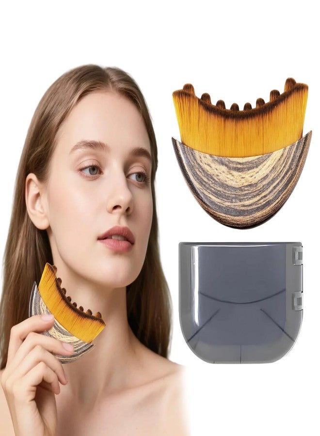 YSAOAKA Lymphatic Drainage Brush, Lymphatic Face Brush, Gua Sha Brushes, Skin Care Chin and Jawline Sculpting Ergonomically, Facial Massage Tool for Daily Skin Refresh, with Box - Image 1