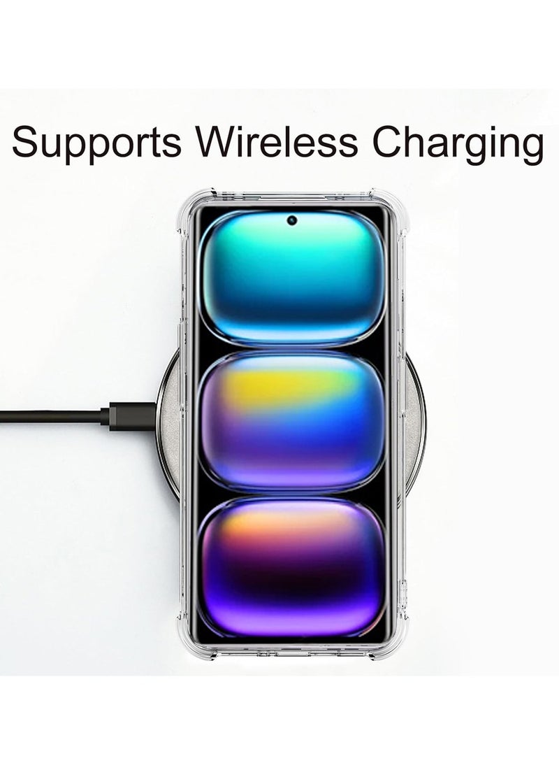 Techie Infinix Hot 50 Pro+ 4G TPU Bumper Corner Case with Camera Lens Protection Transparent Protective Back Cover - Image 3