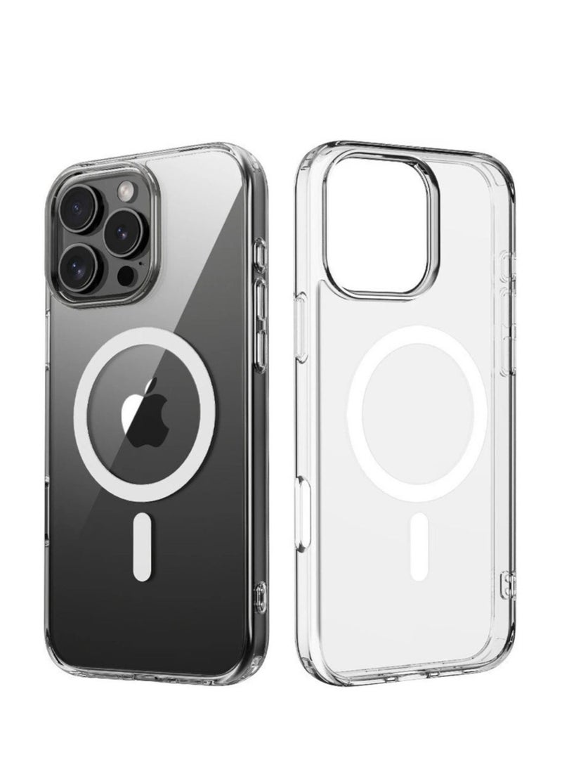 New Case iPhone 16 Pro  Magsafe Case Cover ，Strong Magnetic, Military-Grade Drop Protection, Compatible with MagSafe & Magnetic Phone Accessory - Image 1