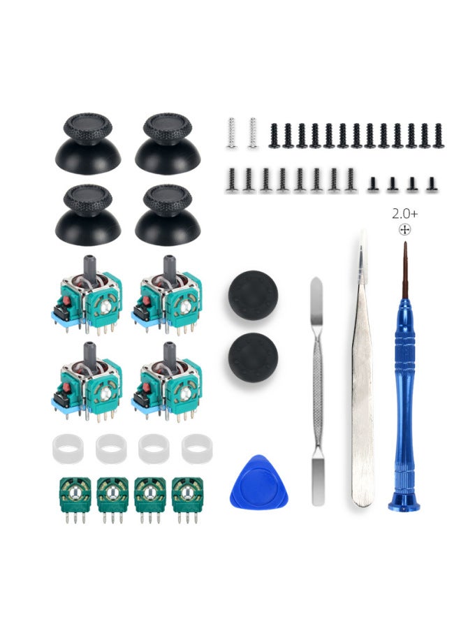Applicable PS5 Rocker Lever Repair Replacement Screw Mushroom Head Plastic Cap Tool Suit 08-Product Color:P5-suit 13  - Image 1