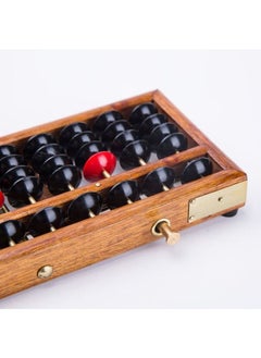Generic Anti-SkidEducational Mathematical 17 Digit Rod Wooden Abacus Soroban Chinese Counting Tool  - Image 2