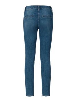 Tchibo Women Skinny Fit Plain Non-Stretchable Jeans, Blue  - Image 3