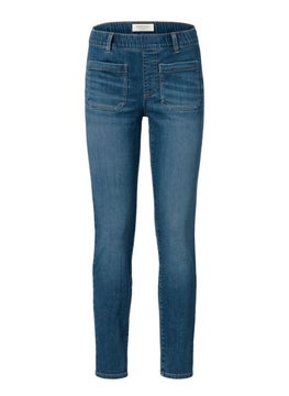 Tchibo Women Skinny Fit Plain Non-Stretchable Jeans, Blue  - Image 2