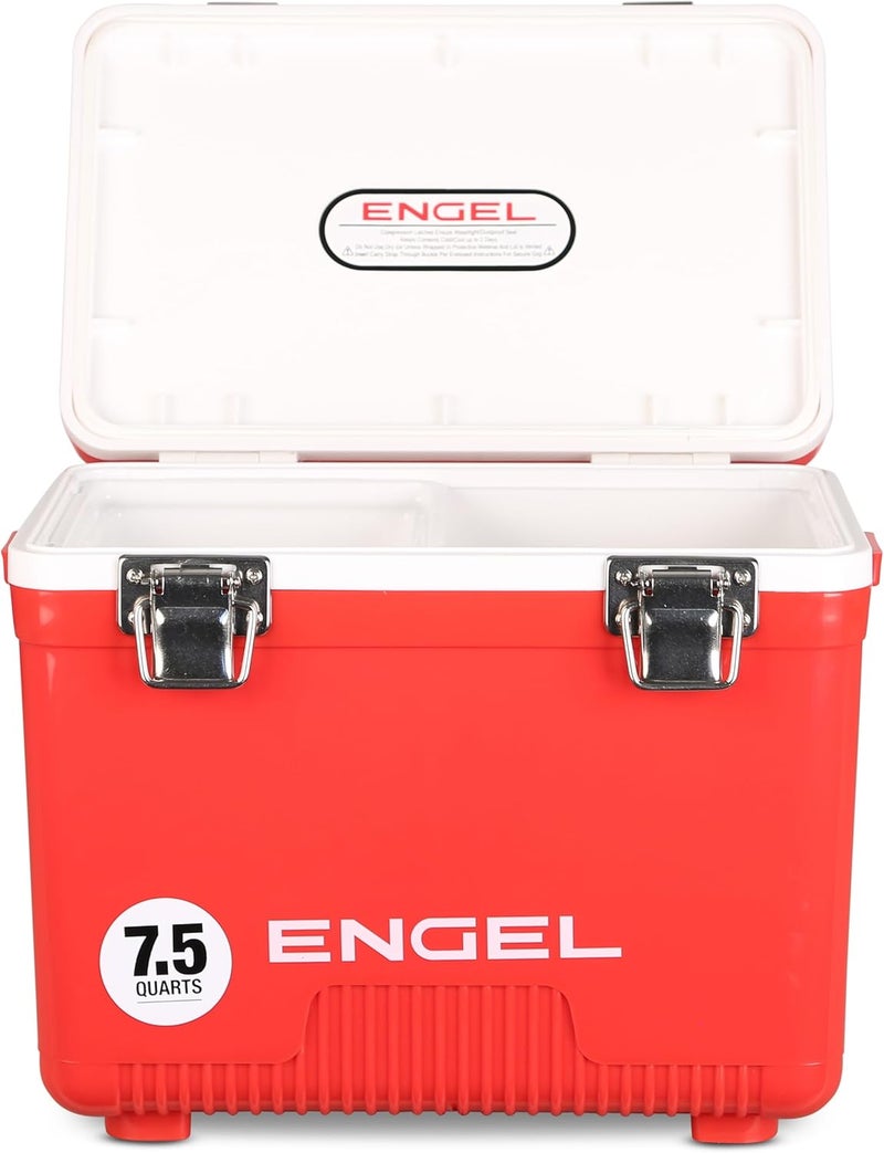 Engel UC7 7.5qt Leak-Proof, Air Tight, Drybox Cooler and Small Hard Shell Lunchbox for Men and Women - Image 1