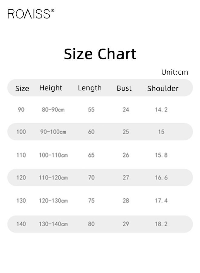 roaiss Girls A Line Dress, Square Neck Puff Sleeve Dress, Stylish Chic Floral Frock for Girls, Suitable for Daily Wear, Birthday Parties or Any Occasion - Image 5