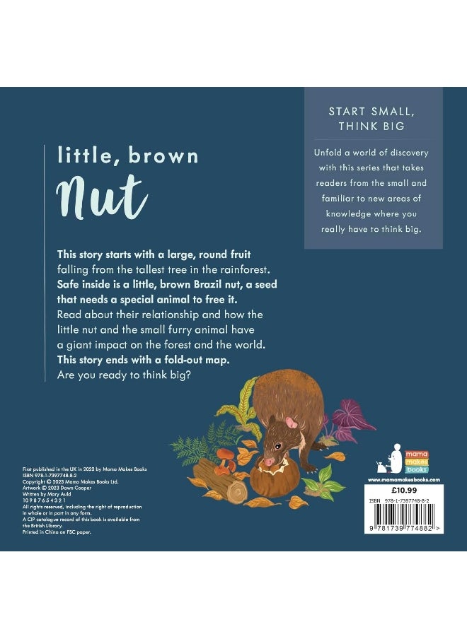 Little, Brown Nut: A fact-filled picture book about the life cycle of the Brazil nut tree, with fold-out map of the Amazon rainforest (ages 4-8)