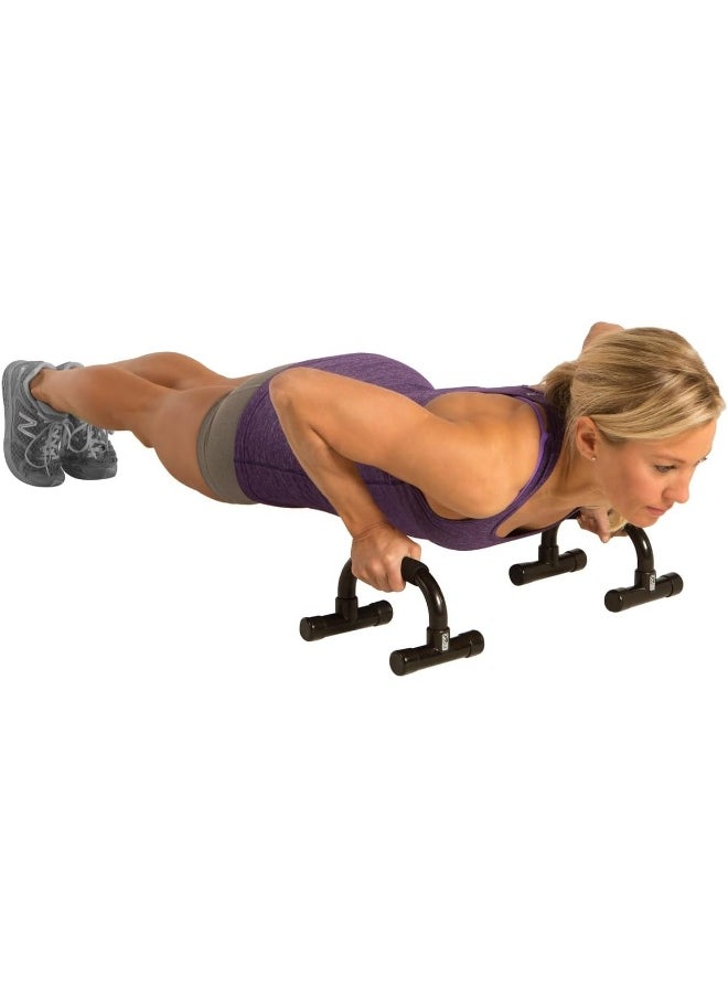 GoFit - Portable, Comfortable Push Up Bars - GoFit Workout Stands with Ergonomic Handles for Floor Workouts - Image 1