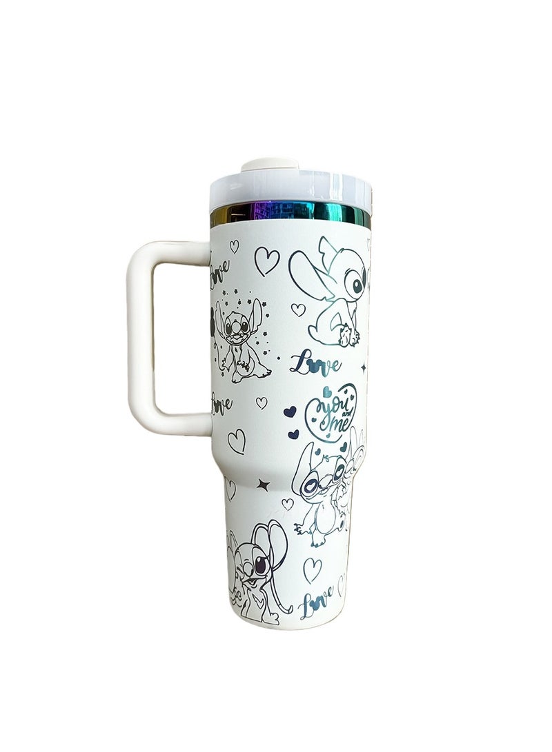 Stanley 40oz Large Capacity 304 Stainless Steel Car Insulated Mug with Handle - Image 2