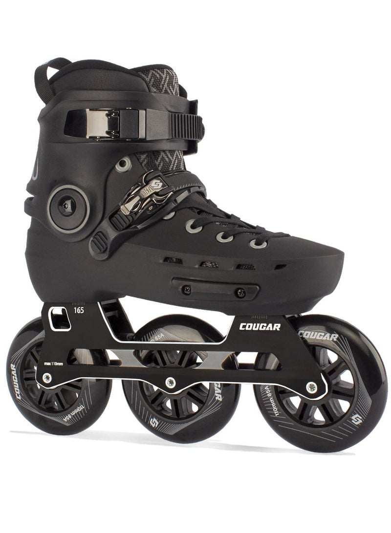 Cougar 3Wheels Inline Skates Shoes for Professional with High Speed - Image 1