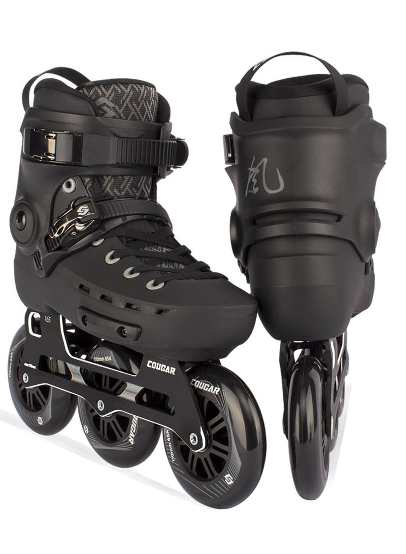 Cougar 3Wheels Inline Skates Shoes for Professional with High Speed - Image 2