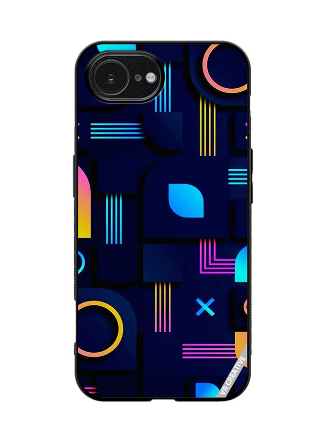 VR CREATIVE Protective Case Cover For Apple iPhone 16e Texture Design Multicolour