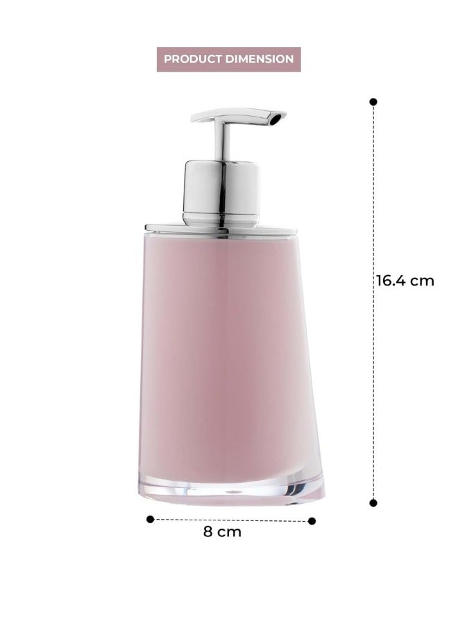 Happy Home - Acrylic Soap Dispenser Scratch Resistant Easy to Clean Durable Leak Proof Rustproof Pump400ml - Image 1