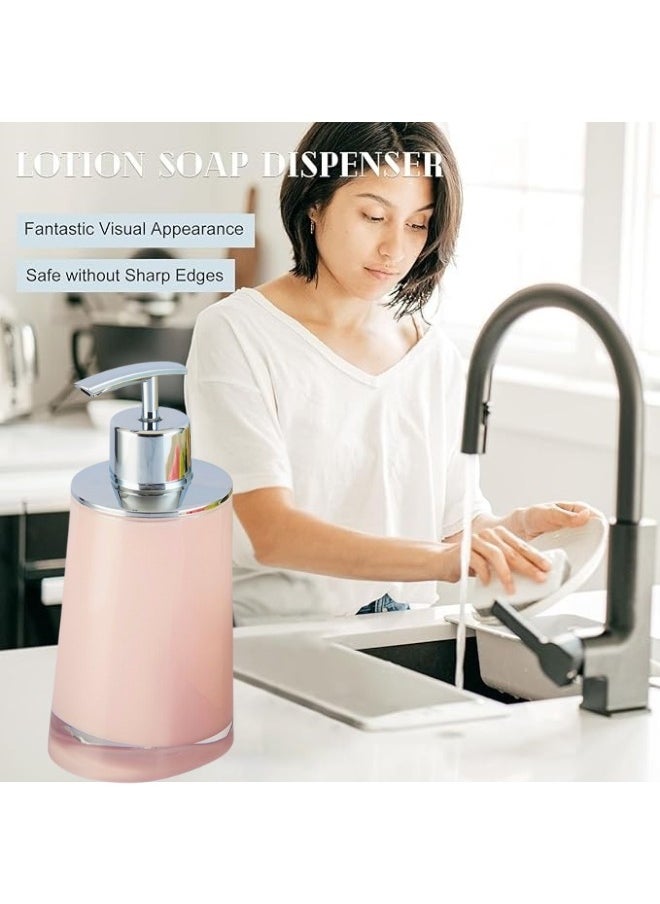 Happy Home - Acrylic Soap Dispenser Scratch Resistant Easy to Clean Durable Leak Proof Rustproof Pump400ml - Image 1