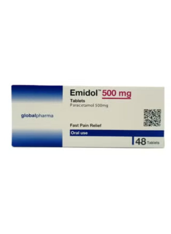 EMIDOL 500MG TAB 48S
