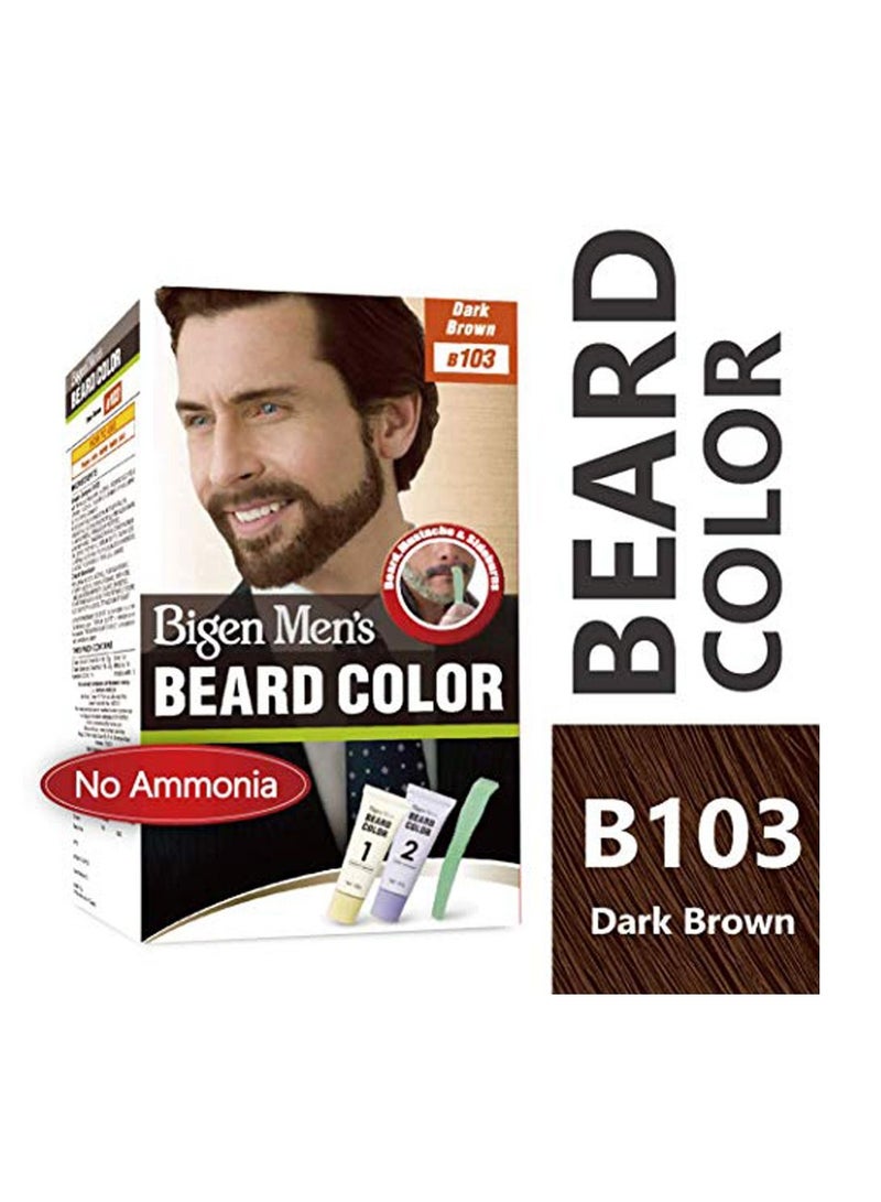 Bigen B103 Men's Beard Dark Brown 50g - Image 1