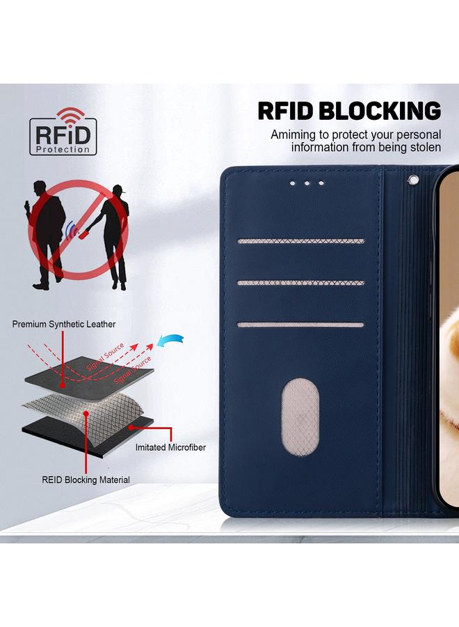 erorex Case For OPPO Reno12 5G Global Cute Cats RFID Leather Phone Case - Image 4