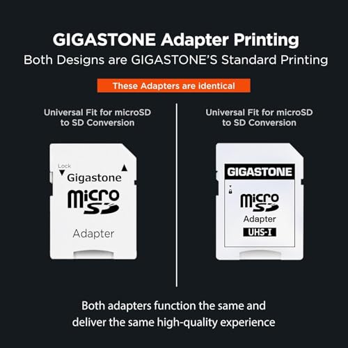 Gigastone بطاقة micro SD بسعة 256 جيجابايت من جيغاستون، جيمينغ بلس، بطاقة ذاكرة MicroSDXC لجهاز نينتندو سويتش 1، ستيم ديك، كاميرا داش، كاميرا أمنية، تسجيل فيديو بدقة 4K، UHS-I A1 U3 V30 C10، تصل إلى 100 ميجابايت/ثانية، مع محول - Image 5