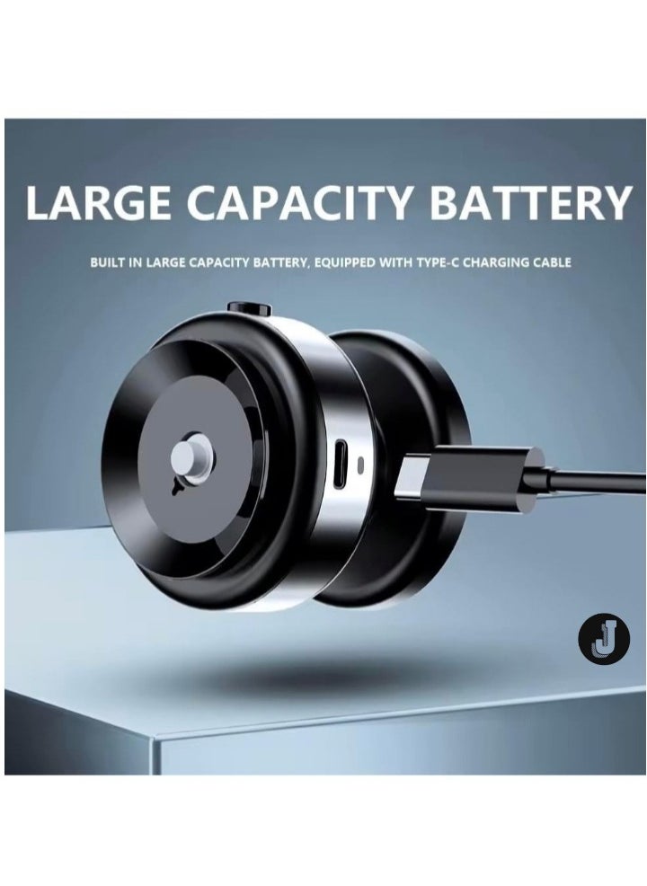 JAJEEK "Magnetic Suction Phone Holder for Car, Mirror, and Gym – 360° Rotation (Silver)" - Image 4