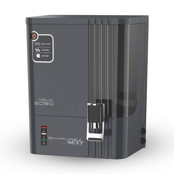 Next Aqua 2090 Water Purifier || 4 in 1 Copper with RO Water Purifier 10 Stage Purification Filtration, UV, UF, TDS Adjuster and 10 Liter Large Storage Tank (Grey)  - Image 5