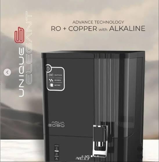 Next Aqua 2090 Water Purifier || 4 in 1 Copper with RO Water Purifier 10 Stage Purification Filtration, UV, UF, TDS Adjuster and 10 Liter Large Storage Tank (Grey)  - Image 3