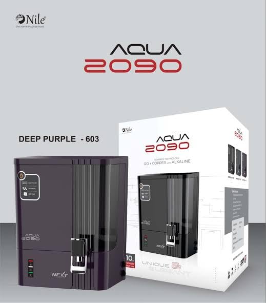 Next Aqua 2090 Water Purifier || 4 in 1 Copper with RO Water Purifier 10 Stage Purification Filtration, UV, UF, TDS Adjuster and 10 Liter Large Storage Tank (Grey)  - Image 2