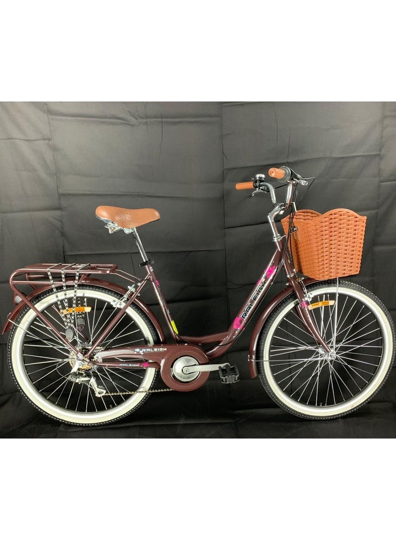 RALEIGH Ladies Bicycle 26 Inch Wheel Steel Frame Comfort Bike - Image 2