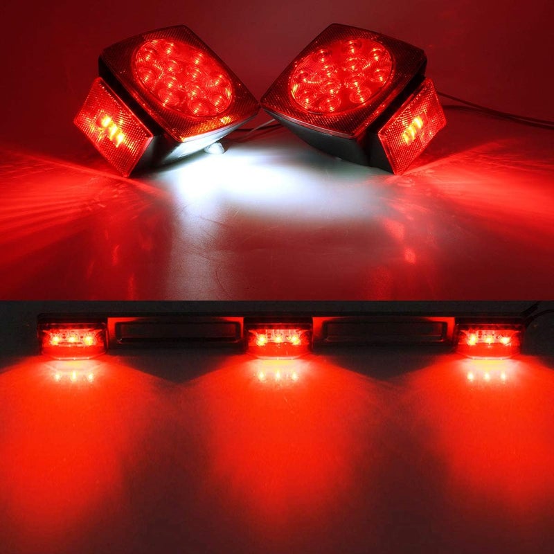 Partsam 12V Submersible LED Trailer Lights Kit - Image 5