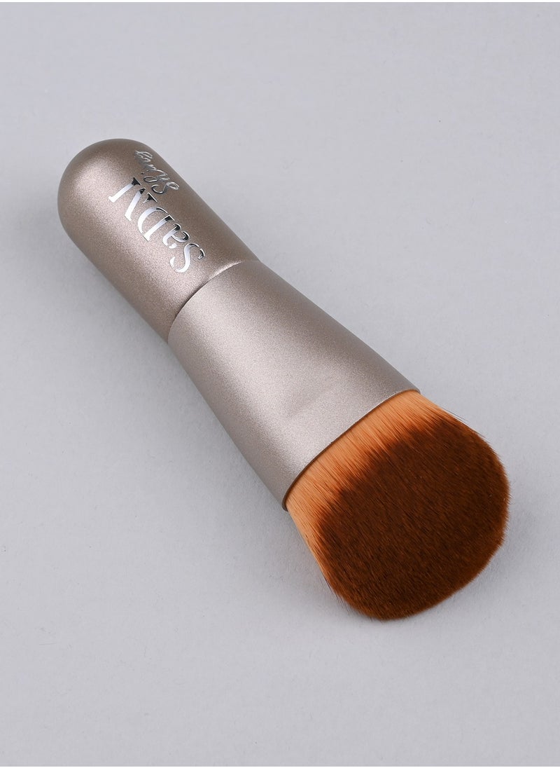 SaDM Shiny SaDM Shiny Mini Foundation Brush – Versatile Makeup Brush for Foundation, Powder, & Blush Application  - Image 3