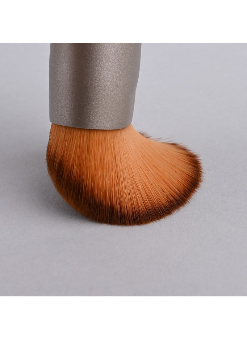 SaDM Shiny SaDM Shiny Mini Foundation Brush – Versatile Makeup Brush for Foundation, Powder, & Blush Application  - Image 5