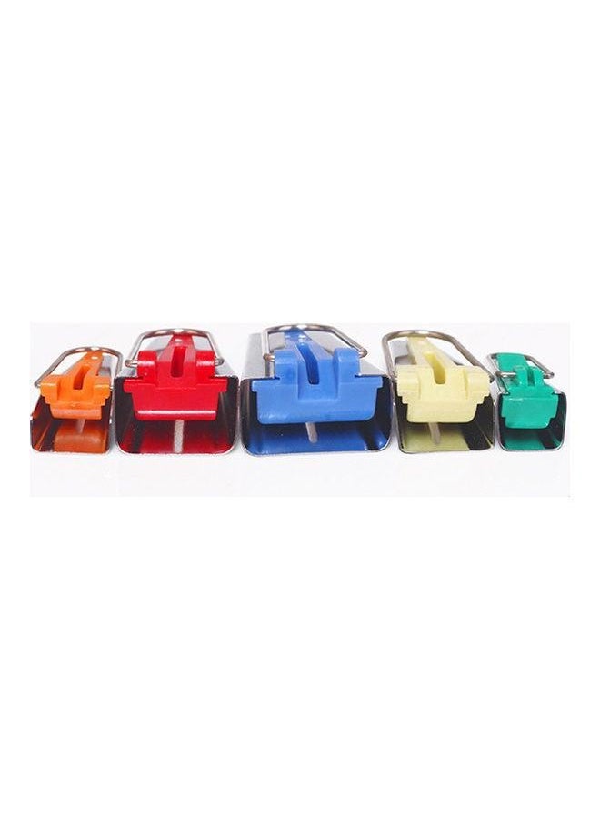 Generic 5-Piece Fabric Bias Binding Tape Maker Kit Multicolour 18x11x5cm  - Image 3
