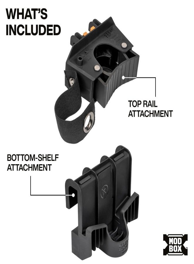 كلاين تولز حامل ثني الأنابيب متعدد الاستخدامات MODBox 54852MB من Klein Tools، يُثبّت بإحكام لتثبيت ثني الأنابيب بقياس 1/2 أو 3/4 أو 1 بوصة، والمكانس، والمماسح - Image 2