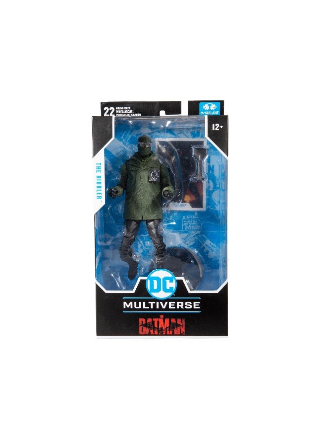 DC Comics McFarlane DC Multiverse The Batman Movie 7in Action Figure - The Riddler WV1 - Image 1