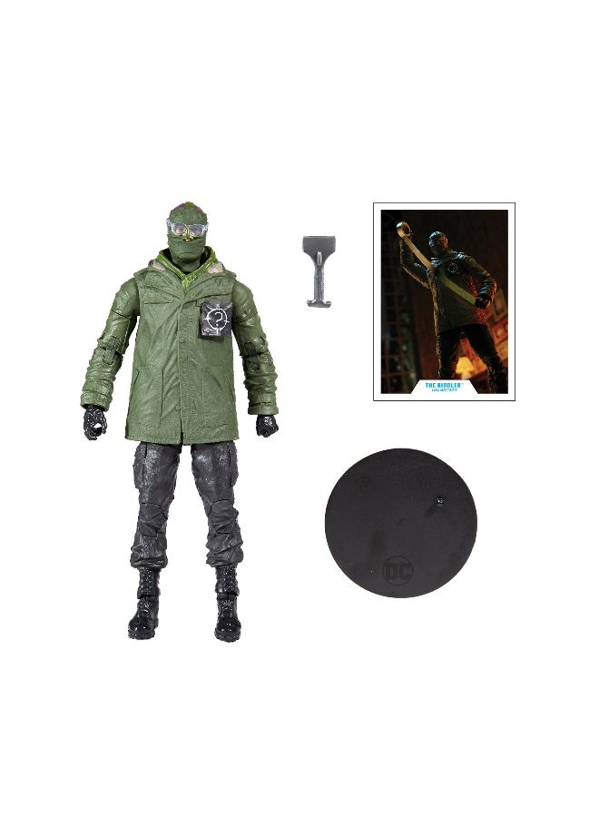 DC Comics McFarlane DC Multiverse The Batman Movie 7in Action Figure - The Riddler WV1 - Image 2