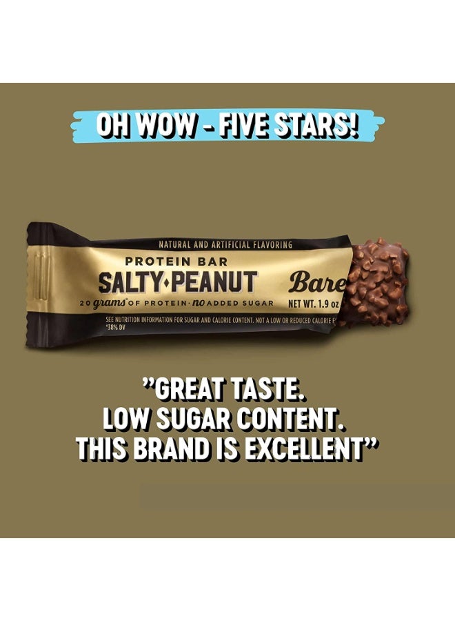 Barebells Protein Bars Salty Peanuts Pack of 12 No Sugar - Image 5