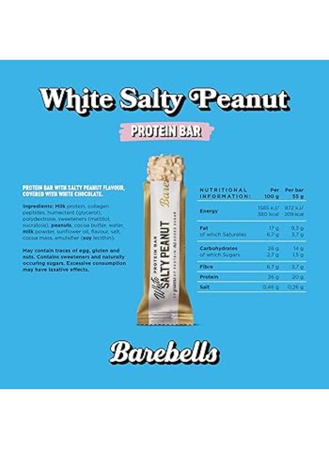 Barebells Protein Bars Salty Peanuts Pack of 12 No Sugar - Image 4