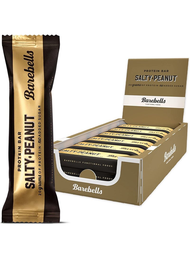 Barebells Protein Bars Salty Peanuts Pack of 12 No Sugar - Image 1