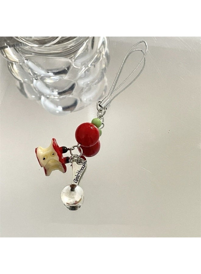 NIBEMINENT Phone Charm/ Chain Strap for Women Girls, Adorable Girl Cell Phone Case Lanyard Wrist Strap