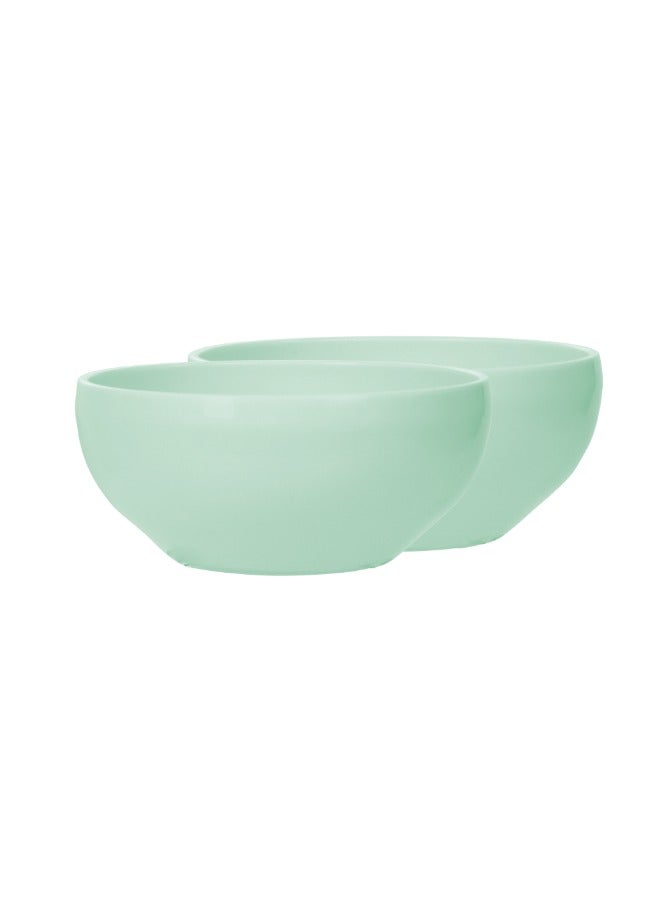 inochi Amori Large Feeding Bowl 850 ML, Tea Green-Matcha, 2 Pieces - Image 2