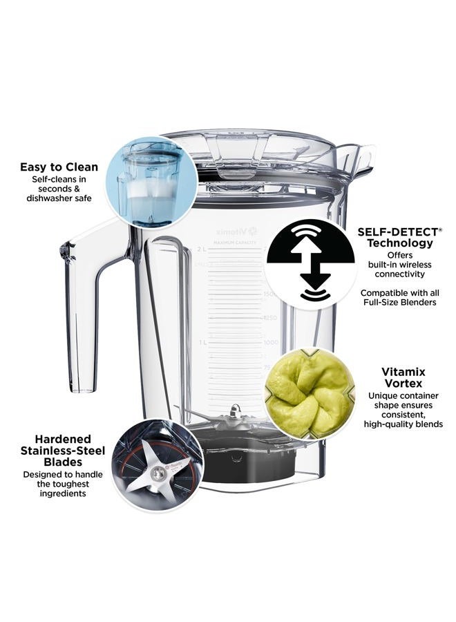 Vitamix Ascent Series Container, 64oz. Low-Profile with SELF-DETECT - 63126 - Image 3