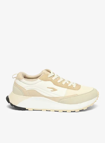 Dash Men's Colourblock Sports Shoes with Lace-Up Closure