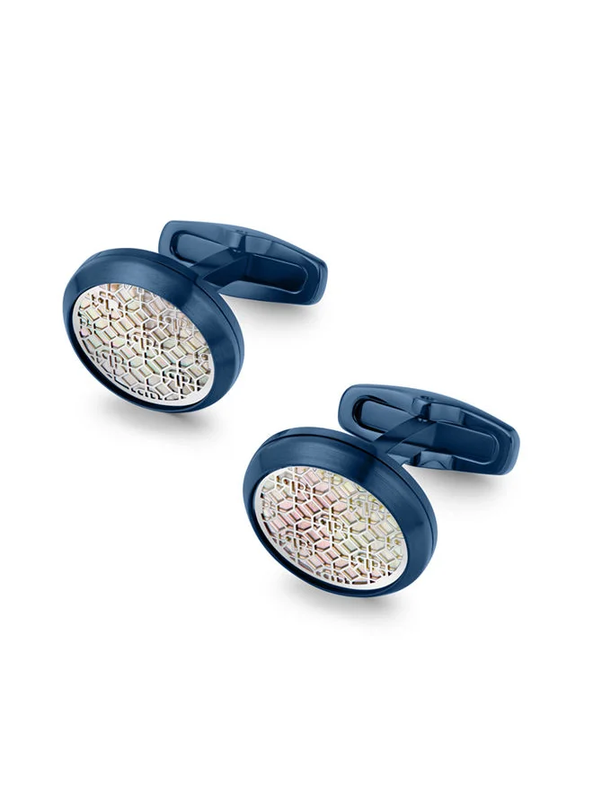 CERRUTI 1881 Cufflinks for Men in Blue