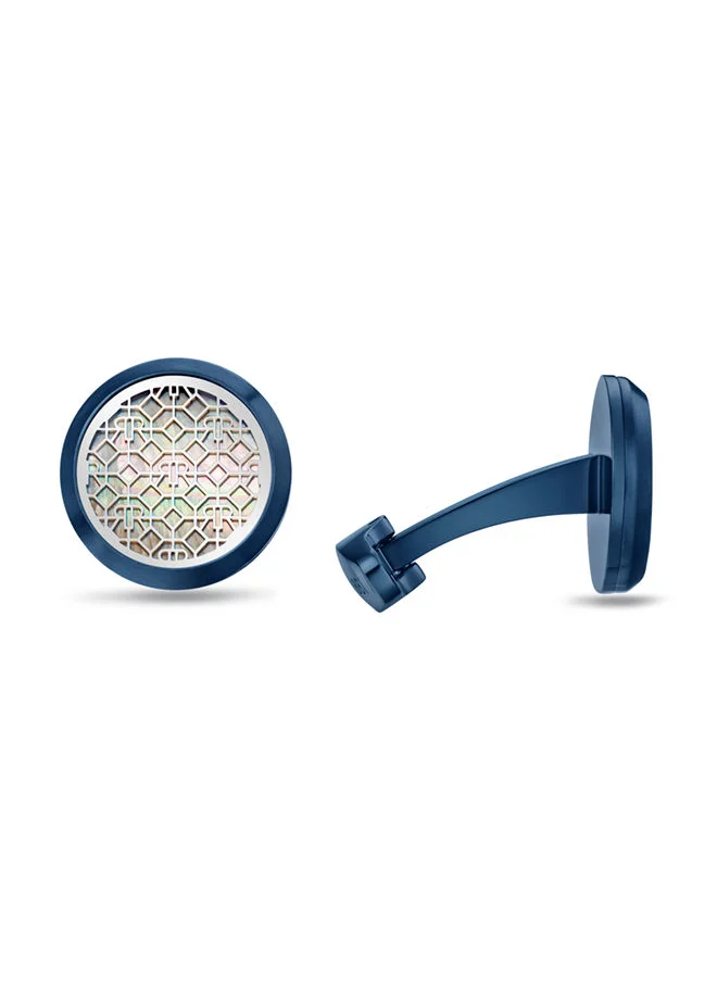 CERRUTI 1881 Cufflinks for Men in Blue
