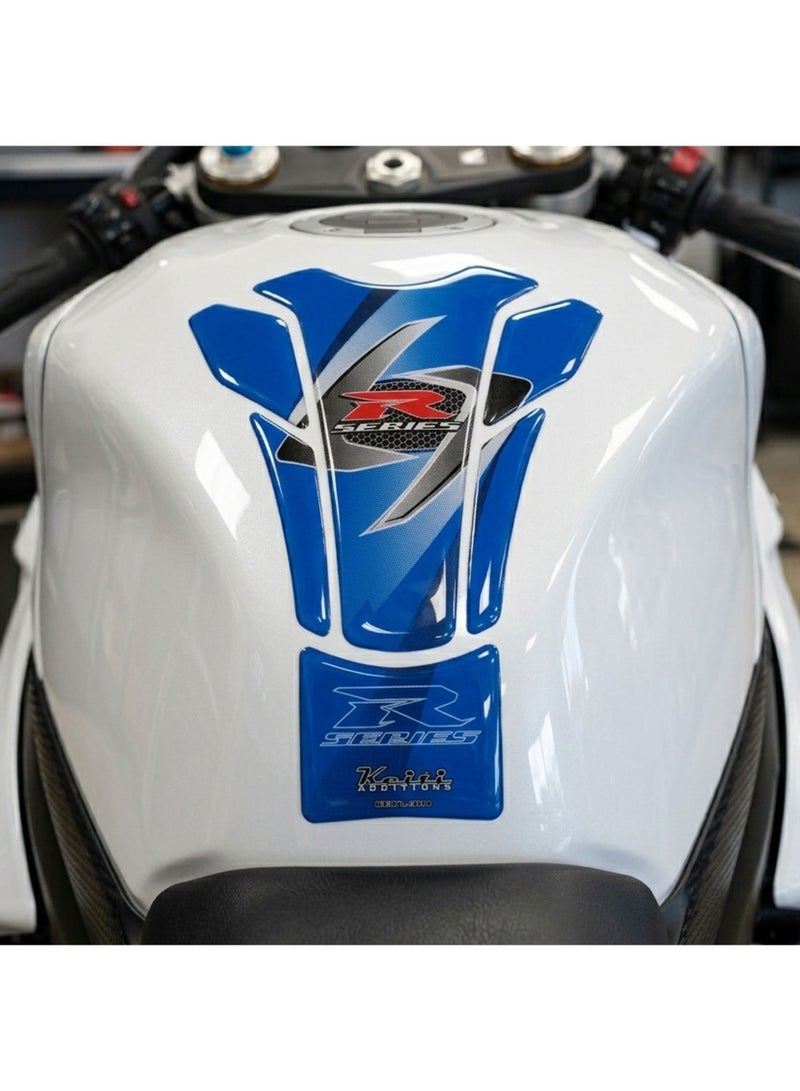 Motorcycle Tank Pad TSZ-609B 3D Fuel Tank Protector - Image 2